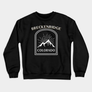 Breckenridge Colorado Unique Stylish Vacation Souvenir Crewneck Sweatshirt